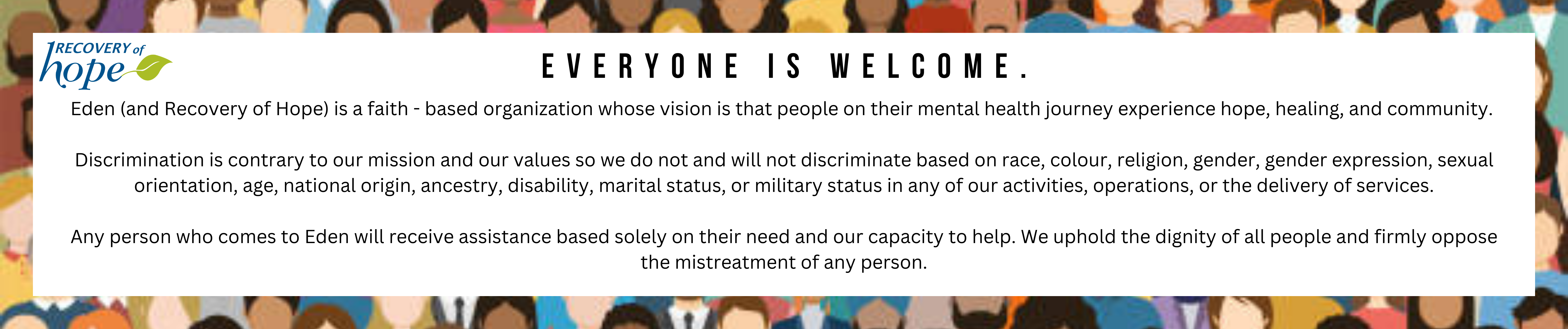 Everyone is welcome. (3)